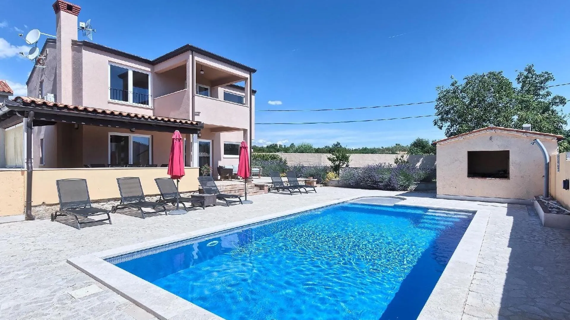 بيت للعطل Ferienhaus Mit Privatpool Fuer 8 Personen Ca 157 Qm In Peruski, Istrien Bucht Von Rasa